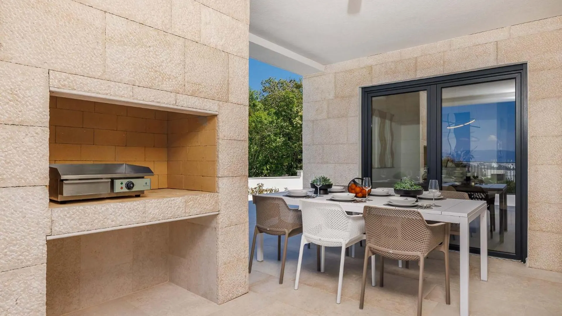 Villa Amaris With Private Heated Pool Malinska 0*,  Croatia